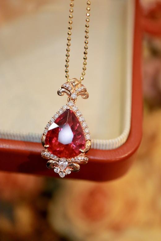 5克拉卢比莱碧玺吊坠 商品图3