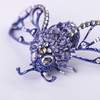 【花间使者】蓝宝石飞蛾胸针G2603108 商品缩略图1