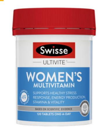【Swisse】女士复合维生素片120片（新老包装随机发货） 商品图1