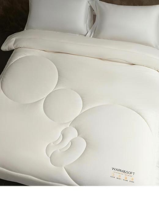 6F堂皇     绵芙大豆纤维春秋被-白色200x230cm胎重1100g 商品图1