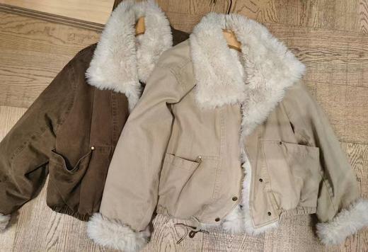 【门店同款】ENJOY冬季大翻领派克短外套 167744618 商品图0