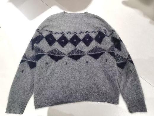 【门店同款】ENJOY冬季撞色菱格毛针织 168443868 商品图0