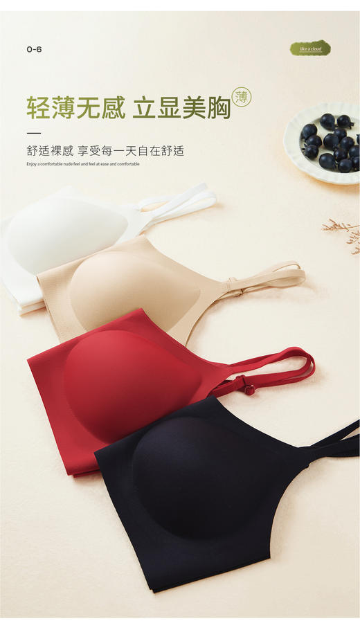 蚕丝莫代尔养护文胸 商品图1