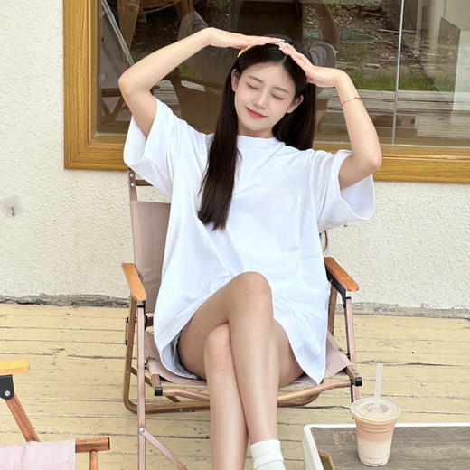 热卖中！！【尺码变大，看尺码表再下单】怪兽日记260g全棉双纱T恤（两件装） 商品图7