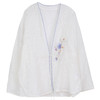 牧衣游原创 棉麻手工刺绣外套女新款轻薄文艺系带防晒开衫 乐岛 商品缩略图4
