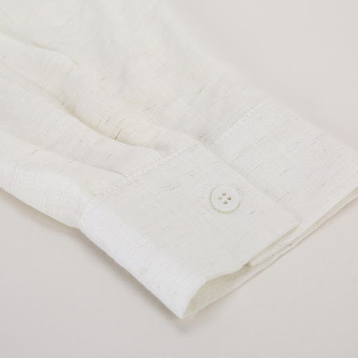 RF205斯尔丽26夏季新款廓形宽松下摆绑带显腰身挡胯长衬衫 商品图6