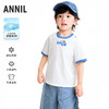 【实体店同款】男童圆领短袖针织衫夏季新款安奈儿童装XB621174 商品缩略图0