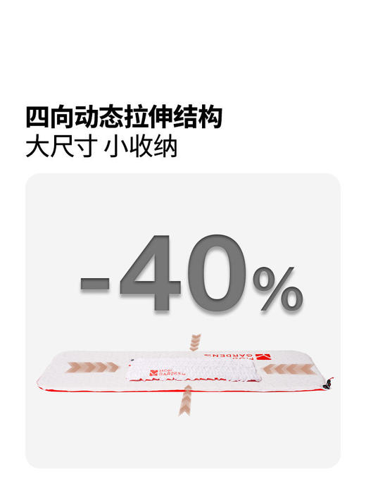 牧高笛云逸3D海绵自充气垫户外防潮垫露营帐篷地垫坐垫充气床垫 商品图1