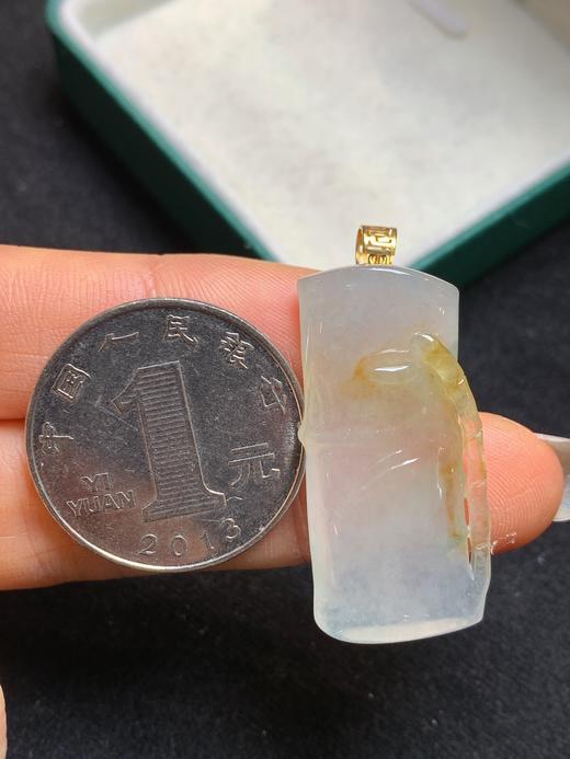 竹节翡翠吊坠 商品图3