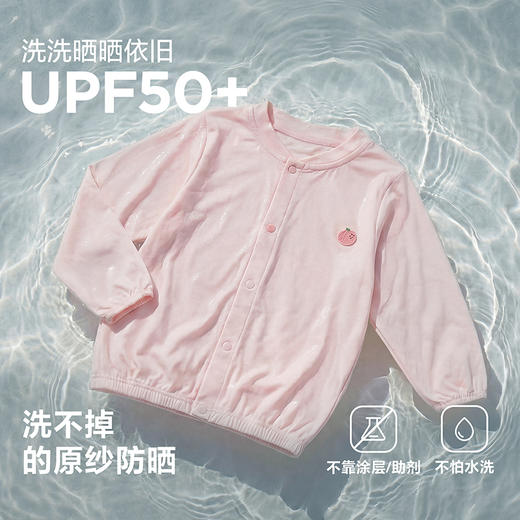 [小树荫]迷你巴拉男女宝宝防晒衣速干抑菌UPF50+婴儿空调衫2026夏 商品图4