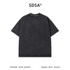 SDSA男装2026新款高贵轻奢美式复古星星烫钻短袖宽松圆领 T 恤 商品缩略图1