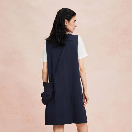 RF802斯尔丽26新款休闲减龄时尚都市白领连衣裙套装 商品图1