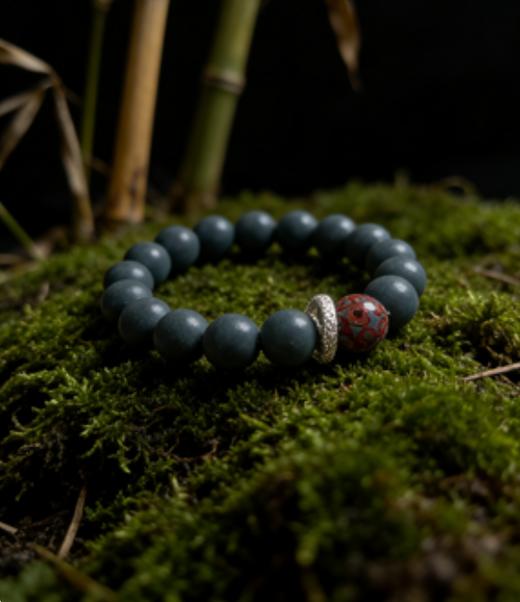 【香珠专场】02蓝药师合香珠 男女同款 12mm 商品图2