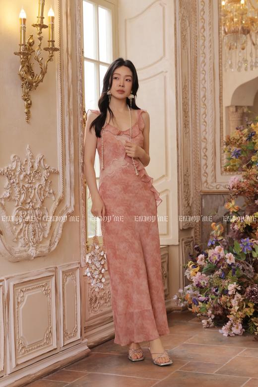 【门店同款】ENJOY夏季琉璃紫烟飘带长裙 170745558 商品图5