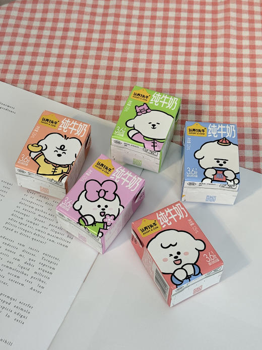 认养一头牛奈娃家族联名款纯牛奶 商品图3