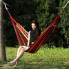 【送收纳袋！防侧翻帆布吊床】体会自然放松的滋味，野外垫单人吊床双人秋千带木棍，户外产品露营系列野餐家庭整理L 商品缩略图3