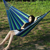 【送收纳袋！防侧翻帆布吊床】体会自然放松的滋味，野外垫单人吊床双人秋千带木棍，户外产品露营系列野餐家庭整理L 商品缩略图2