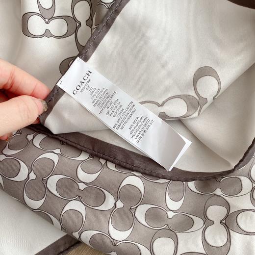 直发【含真丝】 马车家新款 大尺寸，真丝方巾 商品图6