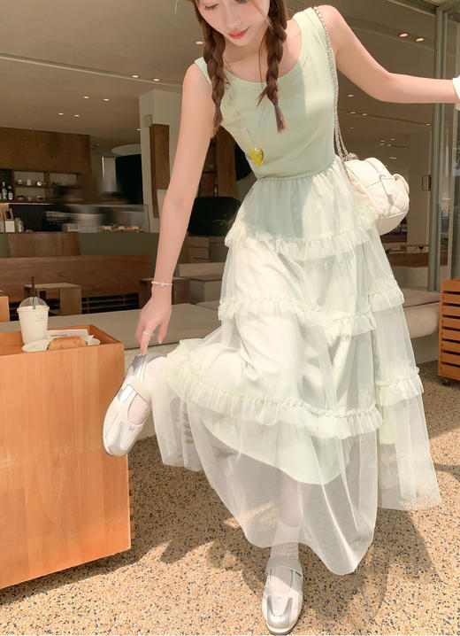 <曾小咸推荐>4.4现货秒杀 ！微信超特价！法式蕾丝边蛋糕连衣裙 日常189.99 立减100 秒杀89.99！！ 商品图11