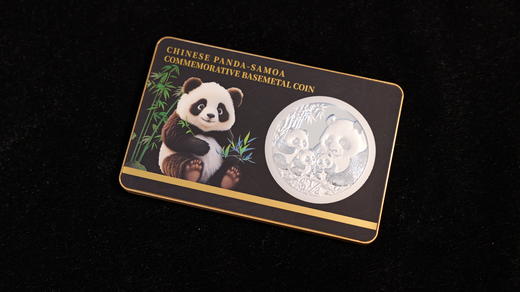 《2026熊猫币》,高精度浮雕、镜面抛光工艺，大师品鉴认证，币面细节栩栩如生， 商品图12