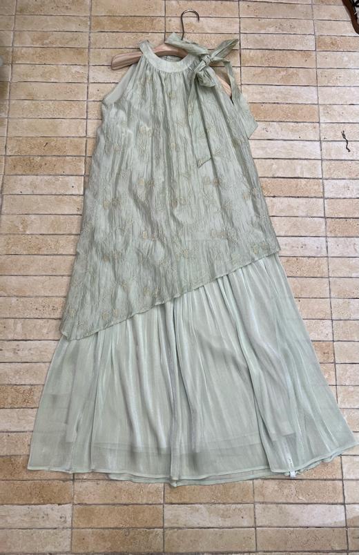 【门店同款】ENJOY夏季挂脖拼接连衣裙 162847562 商品图0