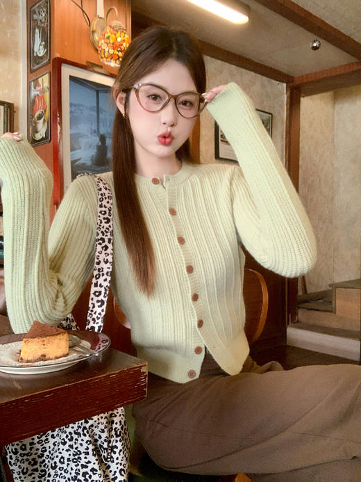 <曾小咸推荐>4.4现货秒杀 ！微信超特价！韩系针织开衫 日常169.99 立减90 秒杀79.99！！ 商品图14