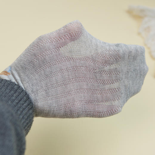 【6双6折】【3-5岁】小童卡通网面精梳棉袜春夏薄袜【2双装】【2613202】 商品图3