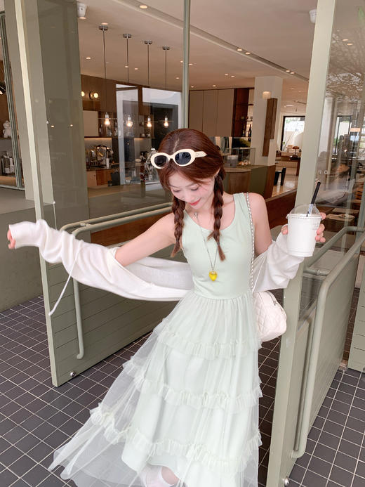 <曾小咸推荐>4.4现货秒杀 ！微信超特价！法式蕾丝边蛋糕连衣裙 日常189.99 立减100 秒杀89.99！！ 商品图7