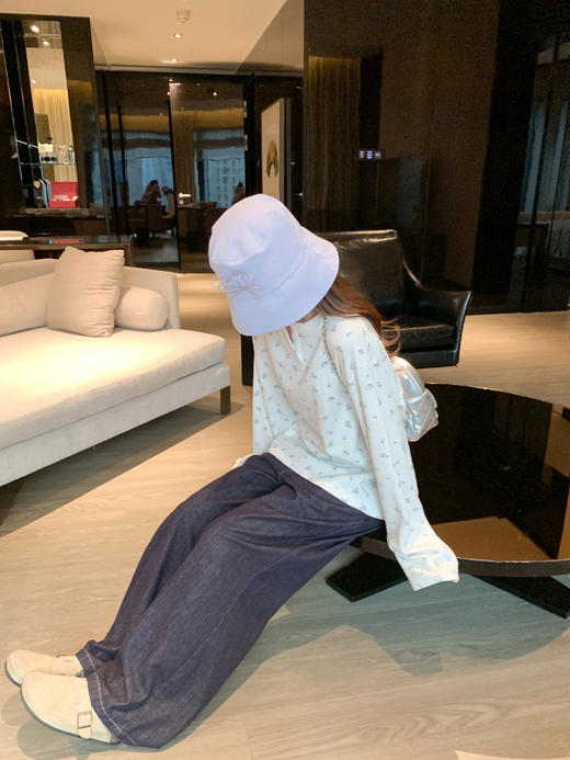 <曾小咸推荐>4.5现货秒杀 ！微信超特价！韩系碎花长袖t恤 日常159.99 立减100 秒杀59.99！！ 商品图10