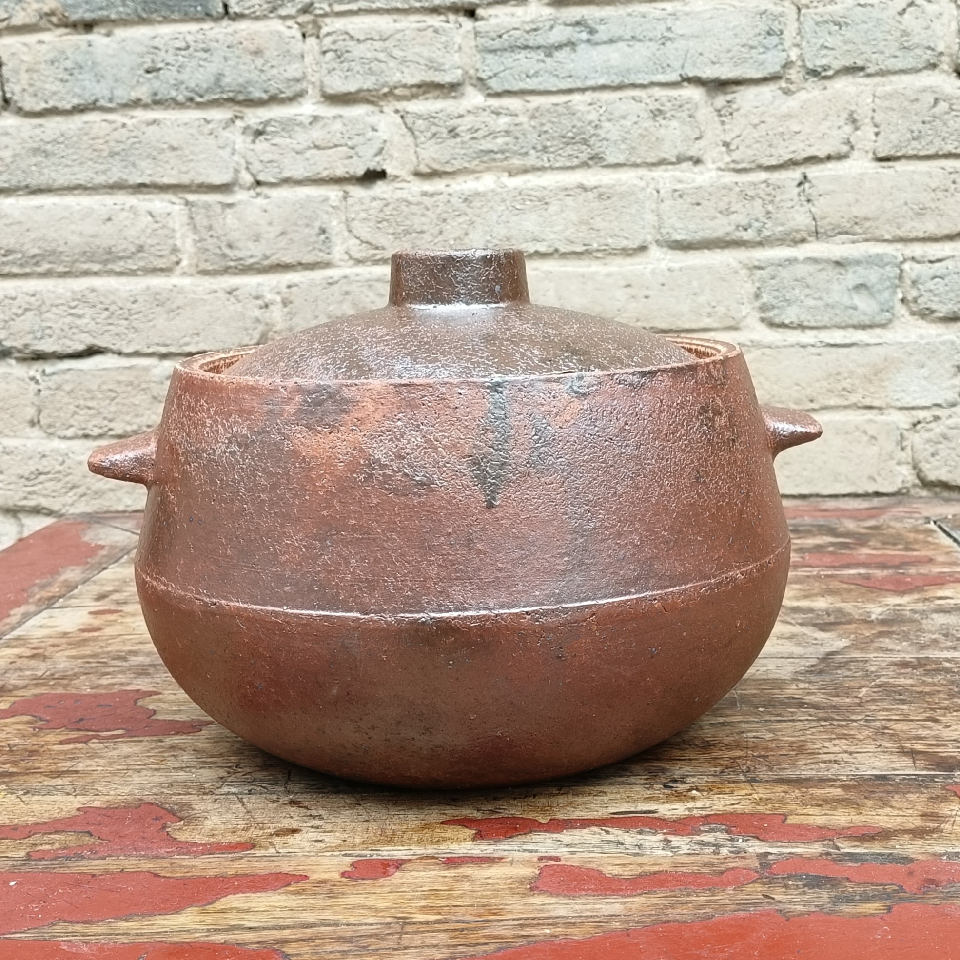 无釉老砂锅5L【非遗传承】（数量30个）