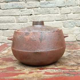 无釉老砂锅5L【非遗传承】（数量30个）