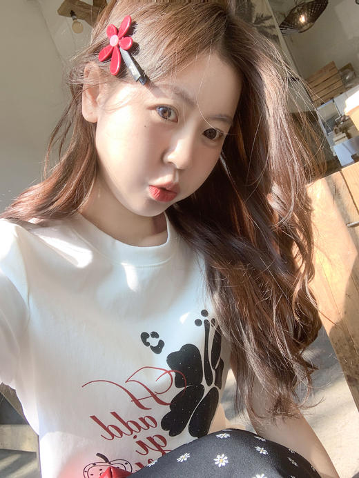 <曾小咸推荐>4.13现货秒杀 ！微信超特价！韩系印花短袖 日常109.99 立减50 秒杀59.99！！碎花半身裙  秒杀79.99！！ 商品图6