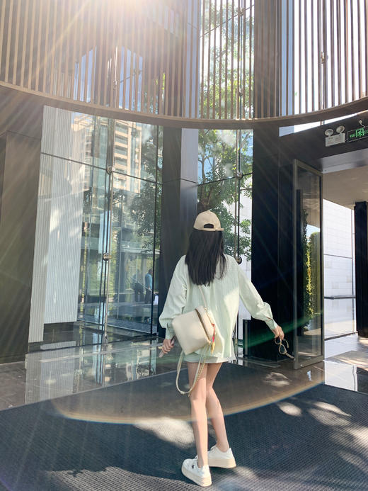 <曾小咸推荐>4.5现货秒杀 ！微信超特价！韩系条纹翻领衬衫 日常159.99 立减80 秒杀79.99！！ 商品图8