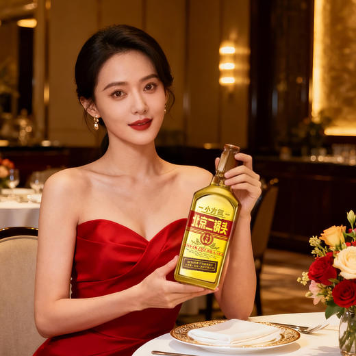 【金奖小方瓶】清香型白酒46度出口小方瓶金方纯粮固态酿造500ml*2瓶（礼盒装/非礼盒装可选） 商品图1