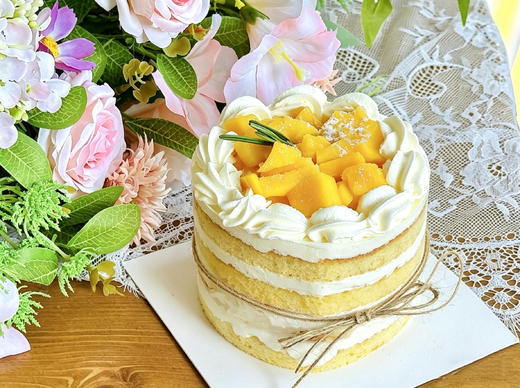 【惊喜特价】草莓芒芒水果裸蛋糕 商品图1