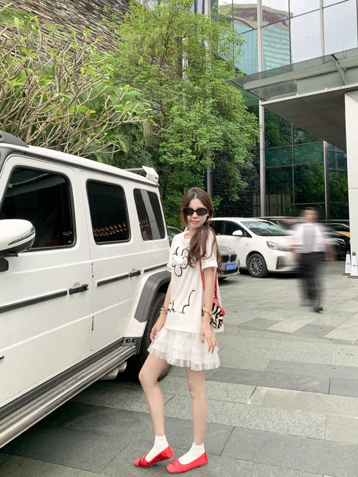 <曾小咸推荐>4.4现货秒杀 ！微信超特价！字母花朵印花短袖 日常109.99 立减50 秒杀59.99！！ 商品图10