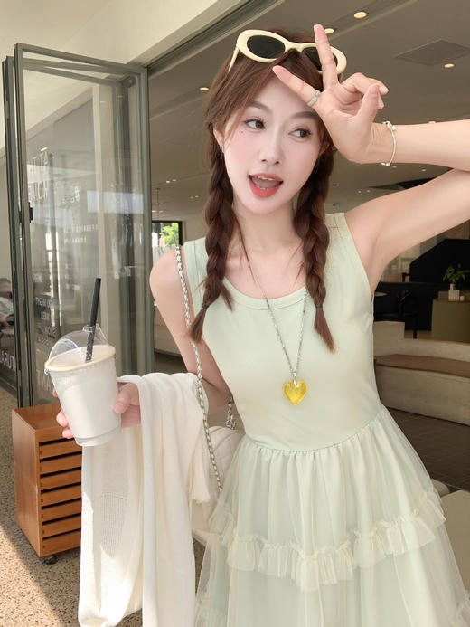 <曾小咸推荐>4.4现货秒杀 ！微信超特价！法式蕾丝边蛋糕连衣裙 日常189.99 立减100 秒杀89.99！！ 商品图10