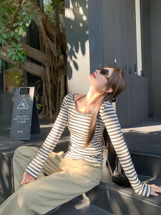 <曾小咸推荐>4.4现货秒杀 ！微信超特价！韩系蕾丝拼接挂脖假两件长袖 日常129.99 立减70 秒杀59.99！！ 商品图10