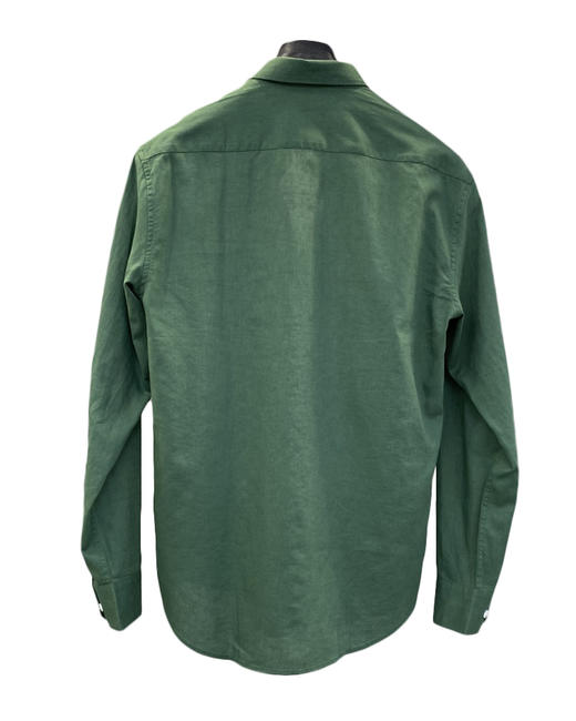 男款棉麻刺绣长袖衬衫lv015 商品图1