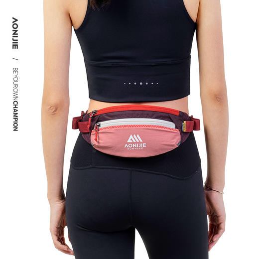 奥尼捷运动腰包跑步手机袋男女健身装备多功能户外水壶包隐形腰带W8133 商品图2