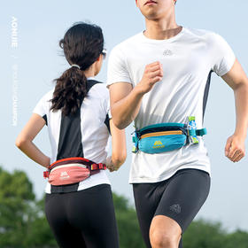 奥尼捷运动腰包跑步手机袋男女健身装备多功能户外水壶包隐形腰带W8133