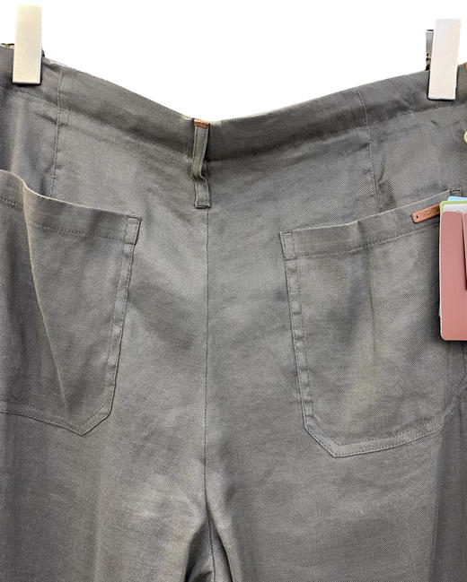 男款刺绣直筒休闲长裤hu015 商品图2