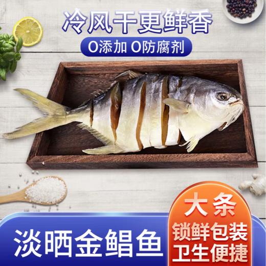 【150-200g/条*1条】自提-淡晒金鲳鱼阳江特产 鱼肉纯净鲜美 细腻嫩滑 0添加    JHA037-2 商品图1
