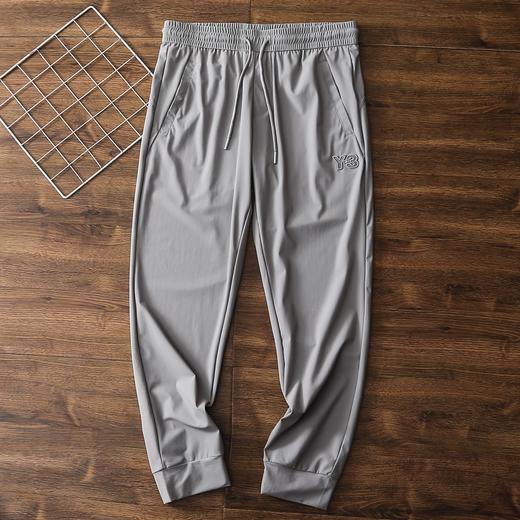 Y-3山本耀司春夏休闲修身卫裤男Y3刺绣logo运动休闲裤子 商品图3