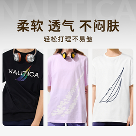 【NAUTICA / 诺帝卡短袖系列】欧码大童款 90斤~150斤均可穿 商场撤柜清仓