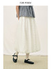 ForPoem 26/SS 原创设计肌理感泡泡格花苞半裙a字大摆中腰裙子 商品缩略图2