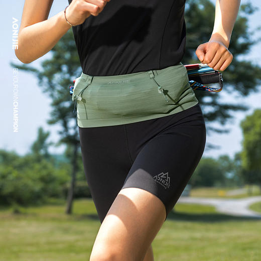 奥尼捷跑步腰包男专业运动腰带女马拉松专用手机包装备跑步手机袋W8116 商品图1