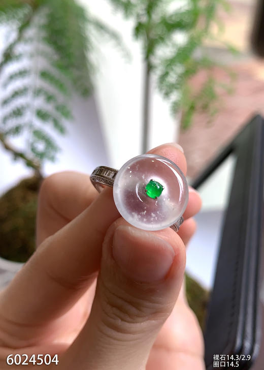 6024504，平安扣戒指。具体价格微信咨询 商品图1