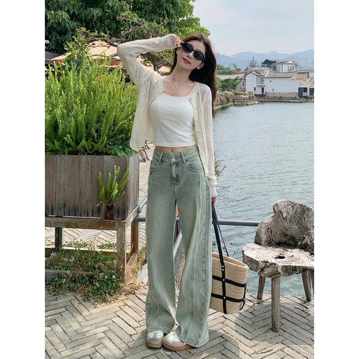 <曾小咸推荐>4.6现货秒杀 ！微信超特价！2色韩系薄款针织开衫 日常159.99 立减100 秒杀59.99！！ 商品图2