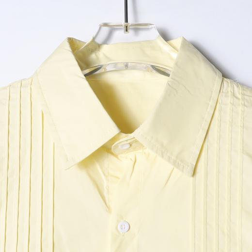 SDSA男装2026新款高贵轻奢潮牌日系风琴褶宽松短袖衬衫 商品图1